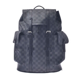 Louis Vuitton Damier Graphite Black Christopher Black Backpack